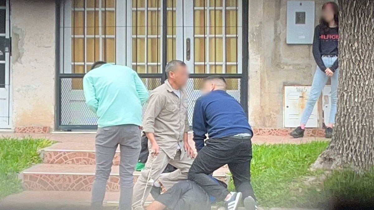 El hecho ocurrió este lunes en inmediaciones de calle Hernandarias al 1800.