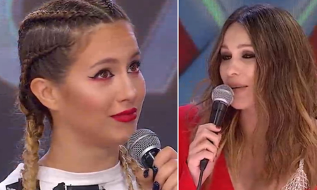 Pampita, jurado de La Academia, mandó al frente en vivo a Flor Vigna al revelar el nombre del futbolista. Pampita, jurado de La Academia, mandó al frente en vivo a Flor Vigna al revelar el nombre del futbolista.