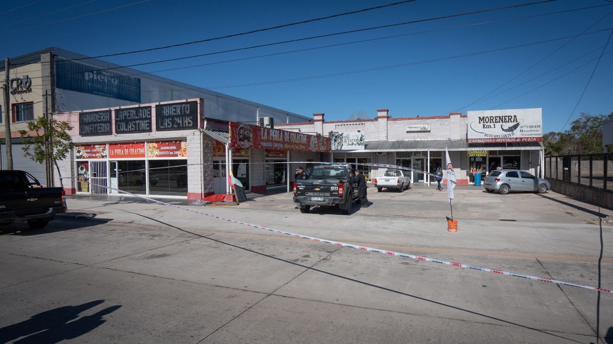El demencial ataque comenzó en la puerta de una panadería de la ruta provincial 1. 