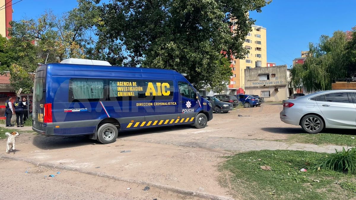 La AIC trabajó en el lugar de los hechos.