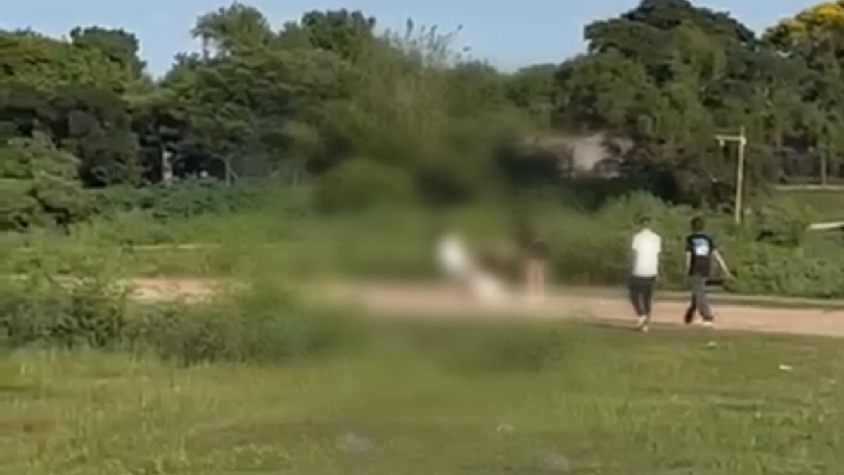 Captura del video de la agresión a una menor en Santa Rosa de Calchines