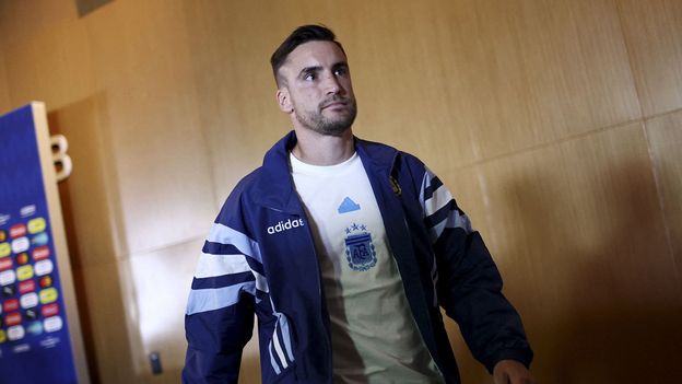 Nicolás Tagliafico, defensor de la Selección Argentina. Nicolás Tagliafico, defensor de la Selección Argentina.