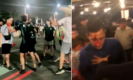 Hinchas mexicanos insultaron a Messi y todo terminó en una batalla campal Hinchas mexicanos insultaron a Messi y todo terminó en una batalla campal