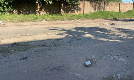 Así luce la calle Bernardo de Irigoyen a la altura de 9300. Así luce la calle Bernardo de Irigoyen a la altura de 9300.
