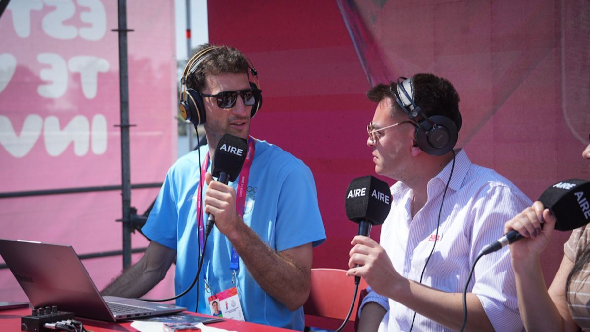 Desde el Fan Fest del Parque del Sur, donde AIRE transmite en vivo durante todo el sábado, Germán Chiaraviglio compartió una mirada atravesada por su propia historia como atleta y por el vínculo que mantiene con el deporte santafesino.