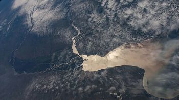 El Río de la Plata como nunca lo viste: la NASA compartió una imagen impactante desde el espacio