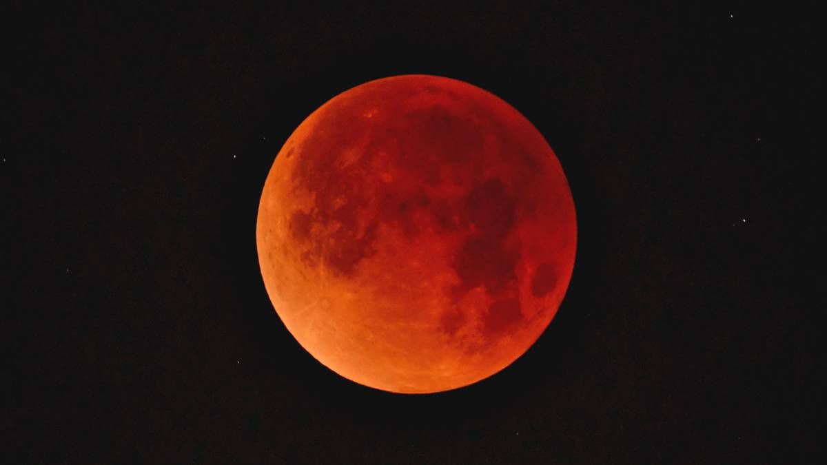 La última Luna de Sangre ocurrió en 2014 y la próxima será el miércoles 26 de mayo.