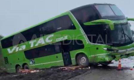 estaba con la luz apagada, dijo el chofer del colectivo que atropello un patrullero estaba con la luz apagada, dijo el chofer del colectivo que atropello un patrullero