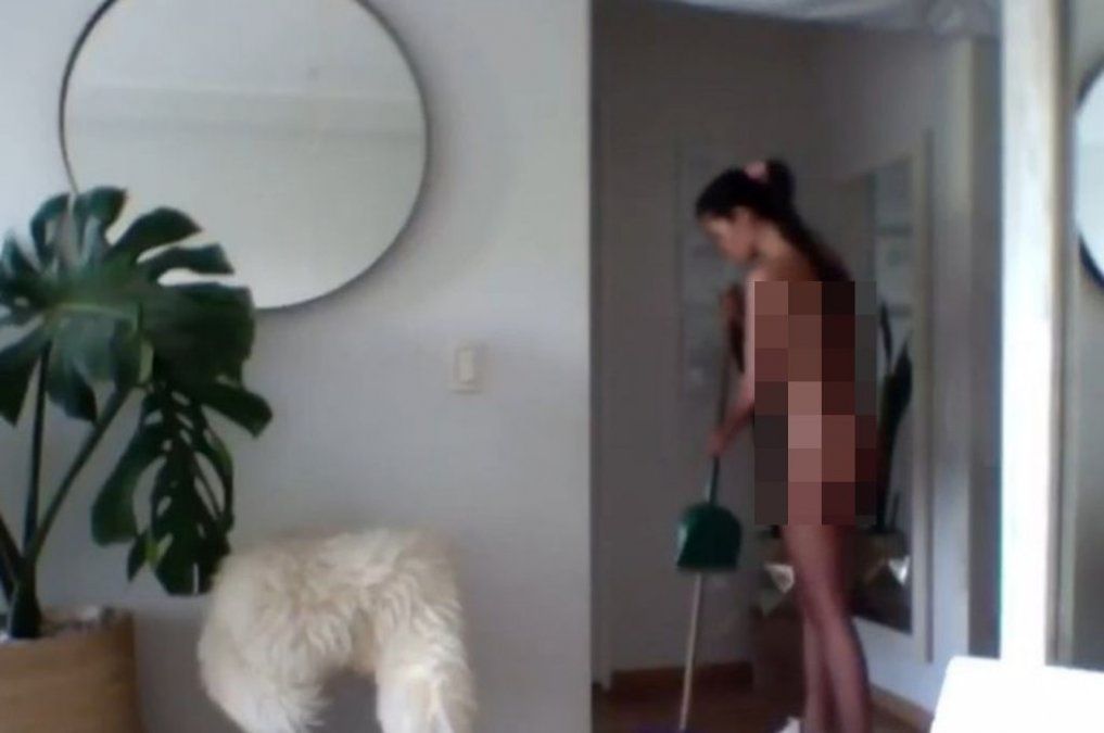 Captura del video difundido. 