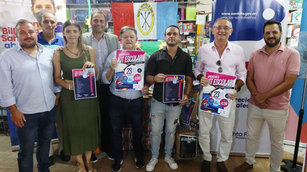 La Provincia presentó el kit escolar anual de cara al inicio de clases