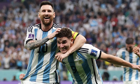 El récord que perdió Lionel Messi: se lo arrebató Julián Álvarez. El récord que perdió Lionel Messi: se lo arrebató Julián Álvarez.