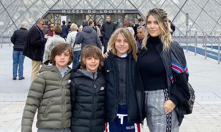el disgusto de wanda nara y sus hijos en un vuelo de milan a paris el disgusto de wanda nara y sus hijos en un vuelo de milan a paris