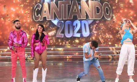 Charlotte Caniggia, afuera del Cantando. Charlotte Caniggia, afuera del Cantando.