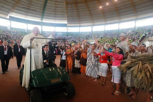 Francisco en Perú: “Los pueblos amazónicos nunca estuvieron tan amenazados como ahora”