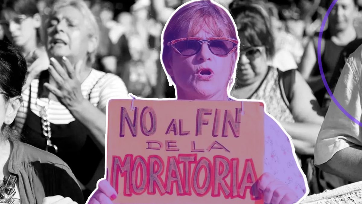 Las mujeres son las más perjudicadas por el fin de la moratoria previsional.