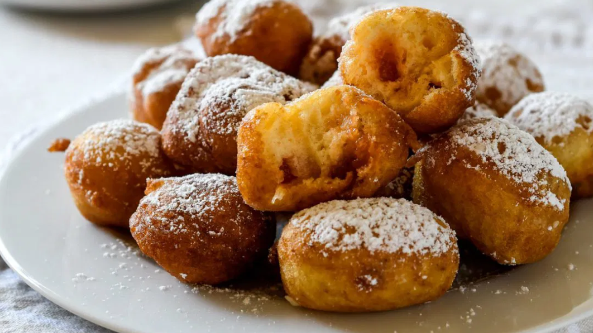 Buñuelos rellenos de membrillo: una deliciosa combinación de suavidad y sabor dulce con un toque ácido