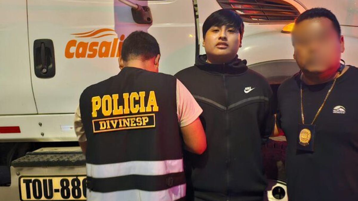 Pequeño J fue detenido este martes. Foto: Ministerio de Seguridad.