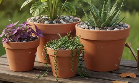 La tendencia de sumar piedras en las macetas combina estética y funcionalidad: menos riego, más estabilidad y plantas más sanas. La tendencia de sumar piedras en las macetas combina estética y funcionalidad: menos riego, más estabilidad y plantas más sanas.