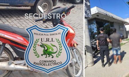 Detuvieron a un hombre que intentó robar una moto en el norte de la ciudad de Santa Fe Detuvieron a un hombre que intentó robar una moto en el norte de la ciudad de Santa Fe