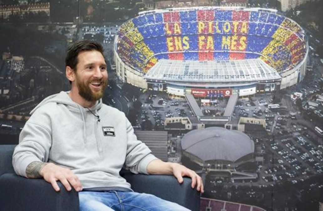 Messi: No se me ocurre irme del Barcelona