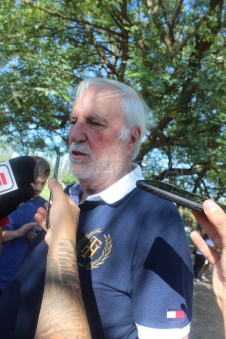 José Néstor Vignatti, presidente del Club Atlético Colón, tiene 76 años.