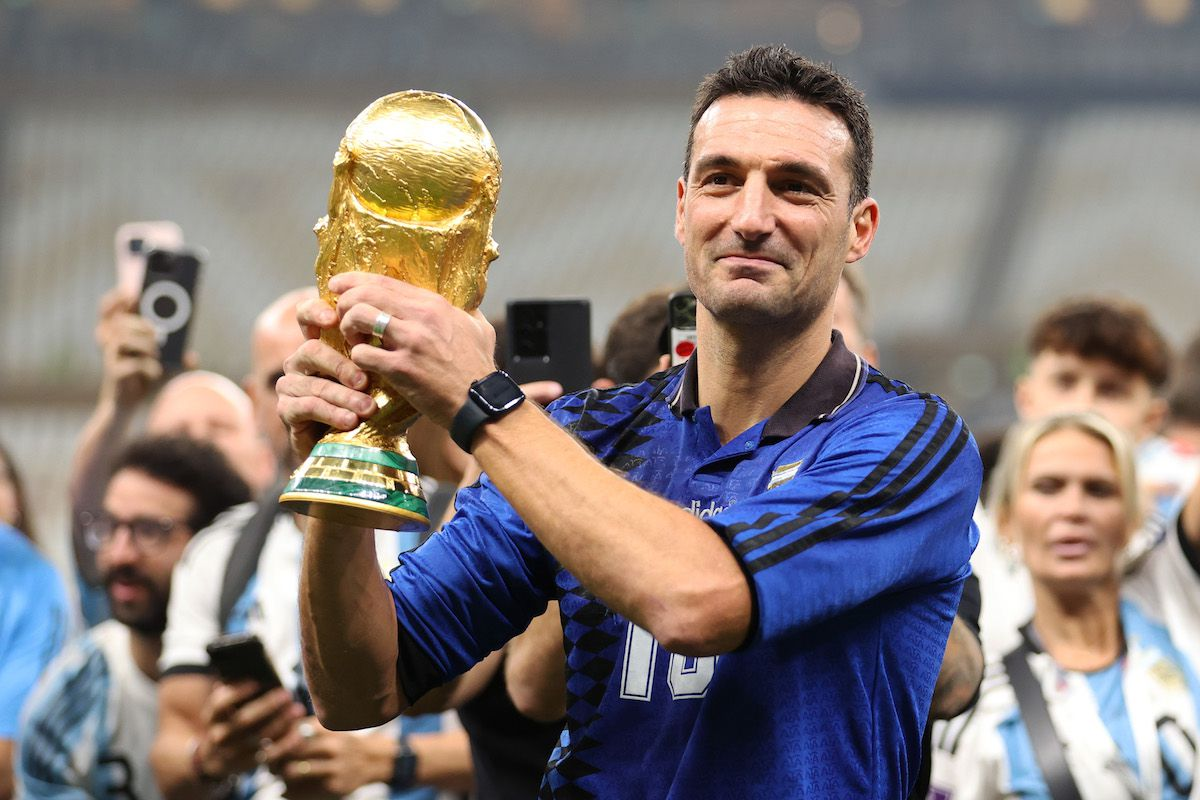 Lionel Scaloni ganó la Copa del Mundo con la Selección Argentina. Lionel Scaloni ganó la Copa del Mundo con la Selección Argentina.