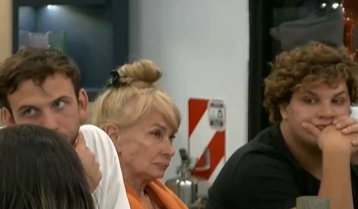 Los participantes de Gran Hermano ante el descargo de Furia. Los participantes de Gran Hermano ante el descargo de Furia. 