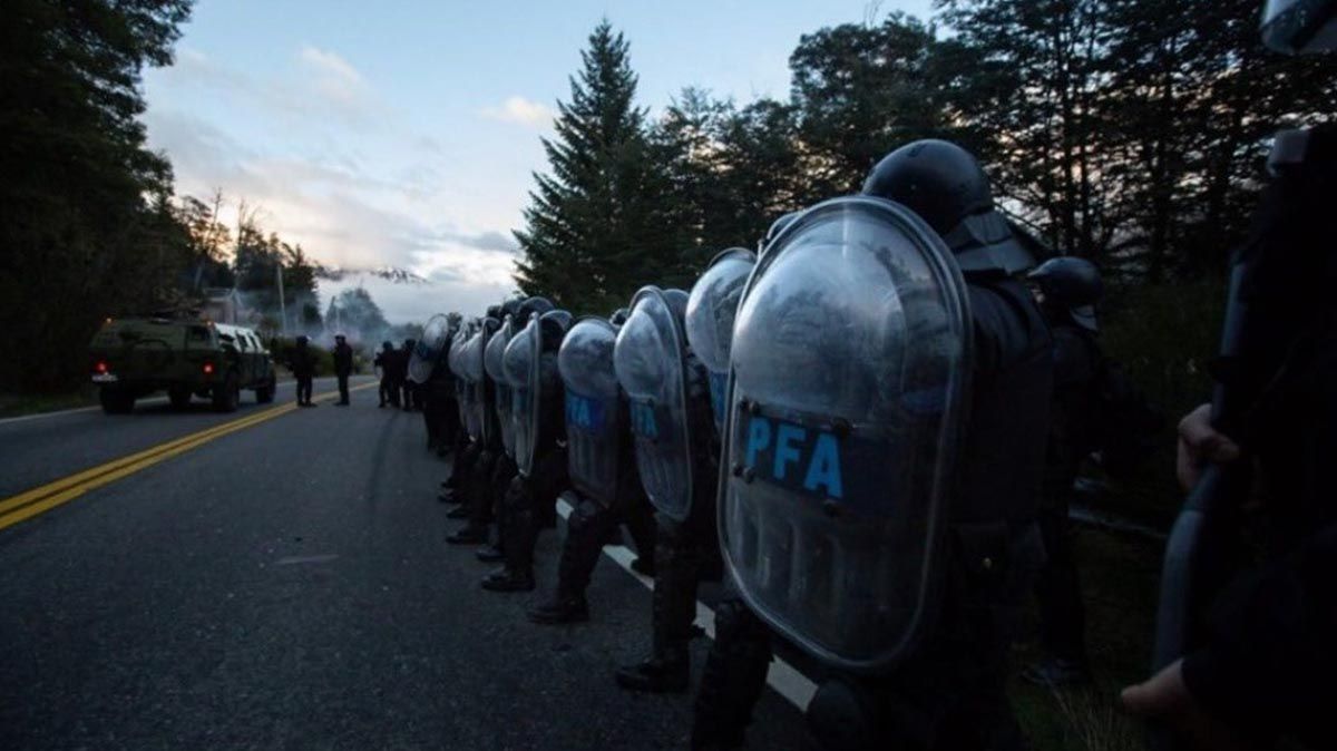 Fuerzas federales actuaron en el sur del país, en el marco del prolongado conflicto con comunidades mapuches.