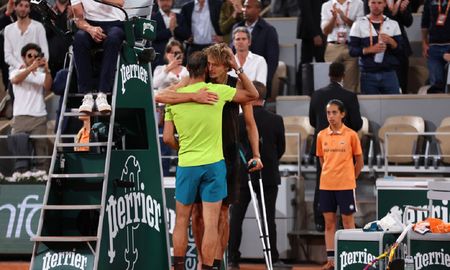 rafael nadal paso a la final de roland garros debido al retiro por lesion de zverev