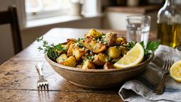 altText(Papas con limón y ajo en 20 minutos: el truco simple que cambia todo)}