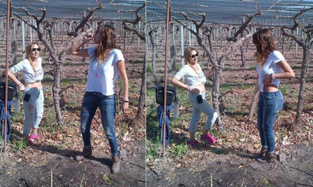 Silvina Luna volvió al viñedo de su video sexual y subió una foto: Y un día volví Silvina Luna volvió al viñedo de su video sexual y subió una foto: Y un día volví