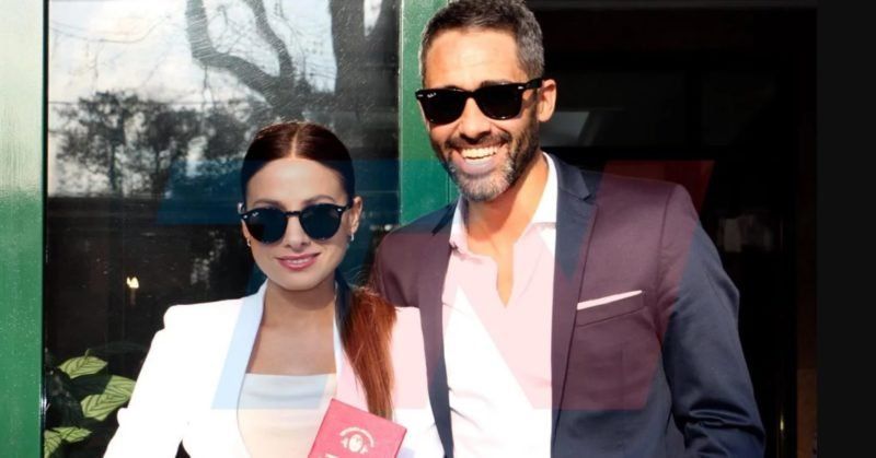 El Pollo Álvarez dio el sí con la cocinera Tefi Russo, tras dos años de amor