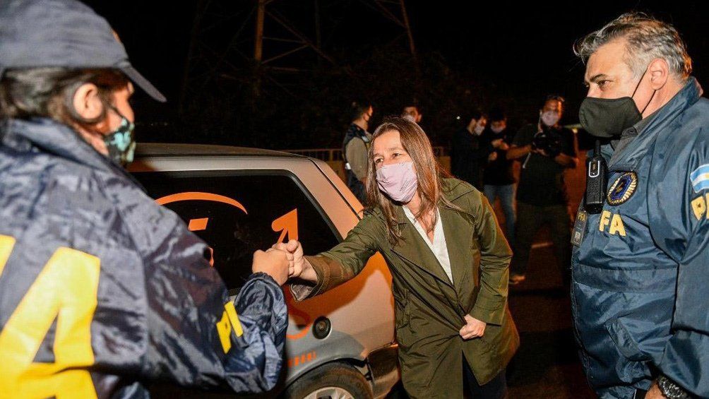 Frederic monitoreó los operativos en los accesos a Amba