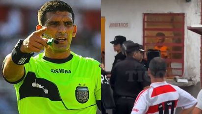 Casi linchan al árbitro Andrés Merlos tras la final en una liga de Santa Fe: mira el tremendo video