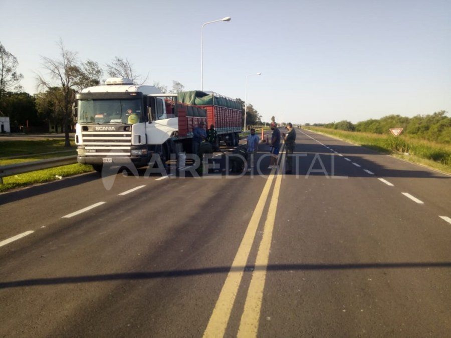 El camionero llevaba la carga ilícita oculta en el habitáculo
