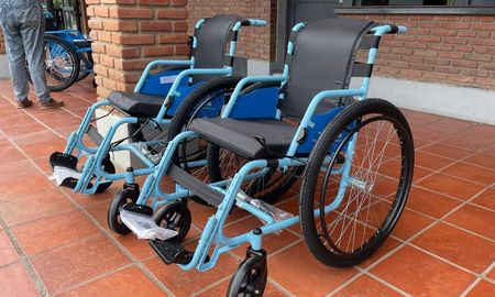 Cilsa en Santa Fe: nueva entrega de elementos ortopédicos en el Predio UNL-ATE. Cilsa en Santa Fe: nueva entrega de elementos ortopédicos en el Predio UNL-ATE.