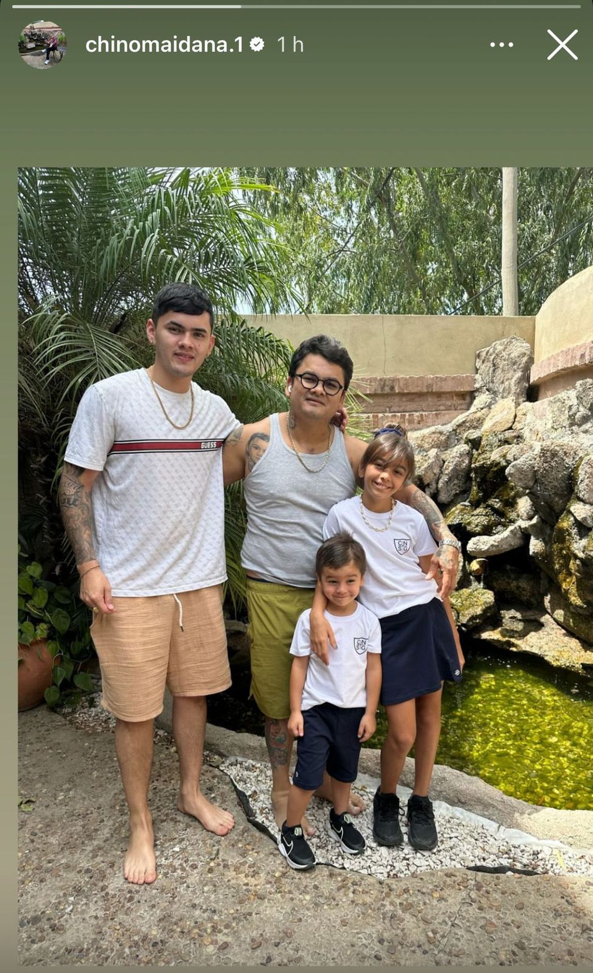La foto que publicó el Chino Maidana tras el grave accidente que sufrió. La foto que publicó el Chino Maidana tras el grave accidente que sufrió.