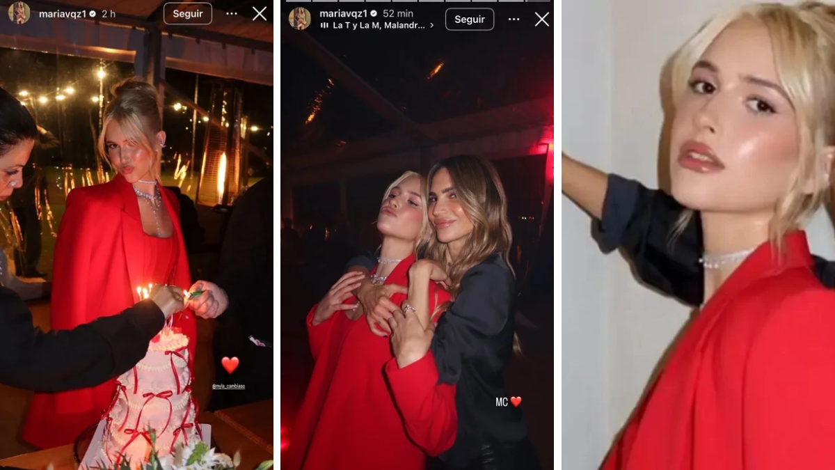 Myla Cambiaso celebra sus 15 años con estilo: un look sofisticado y una torta moderna para la gran ocasión. Myla Cambiaso celebra sus 15 años con estilo: un look sofisticado y una torta moderna para la gran ocasión.