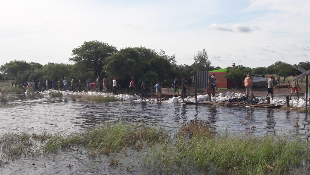 Localidades del norte provincial en emergencia por intensas lluvias