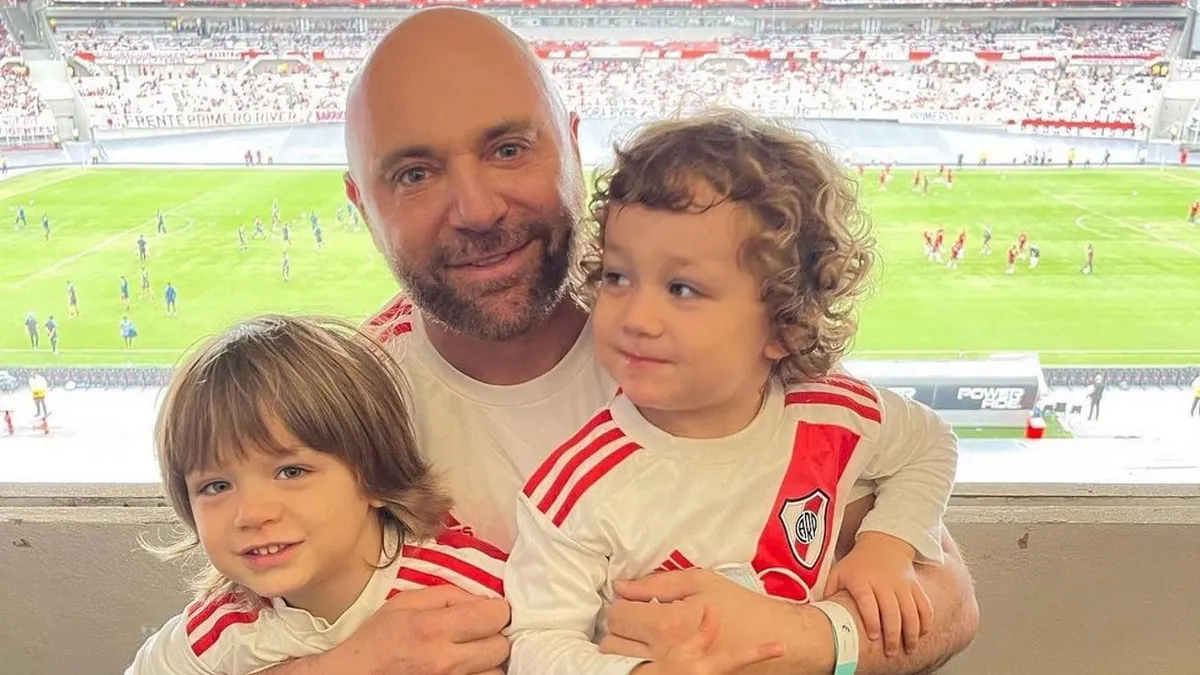 Lorenzo y Lautaro son los nombres que Germán Martitegui eligió para sus hijos.