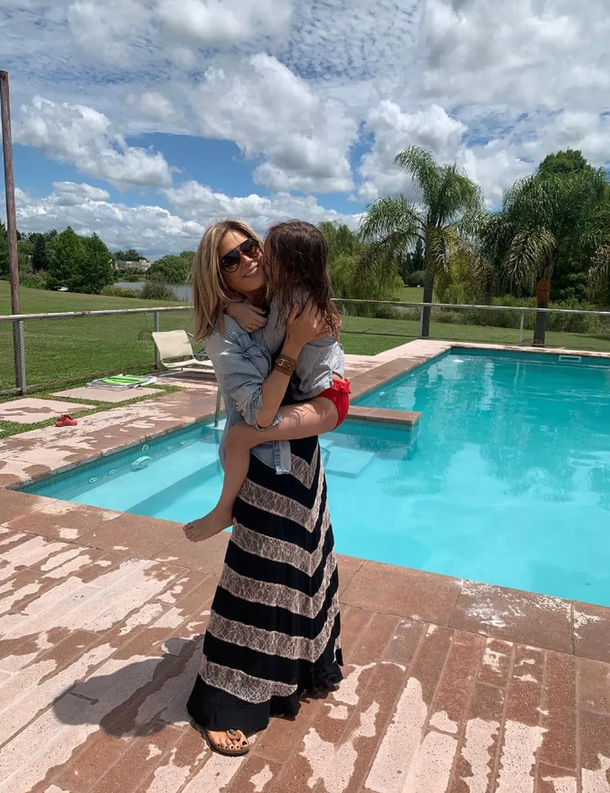 Así es la casa de Viviana Canosa.