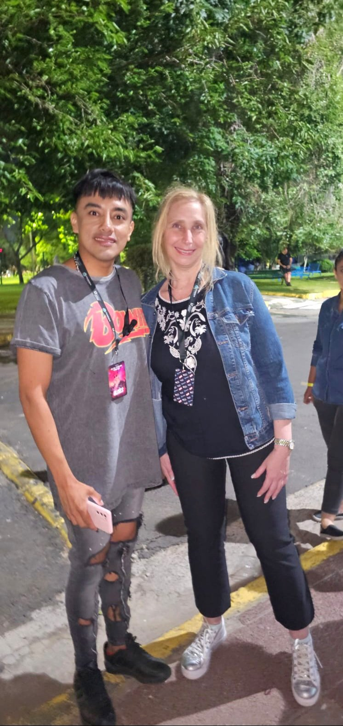 Karina Milei asistió al recital de Ulises Bueno. Karina Milei asistió al recital de Ulises Bueno.