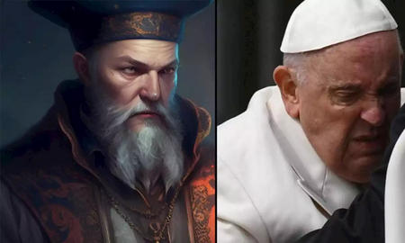 Las escalofriantes predicciones de Nostradamus sobre el Papa Francisco en medio de su internación: Oscuro y peligroso Las escalofriantes predicciones de Nostradamus sobre el Papa Francisco en medio de su internación: Oscuro y peligroso
