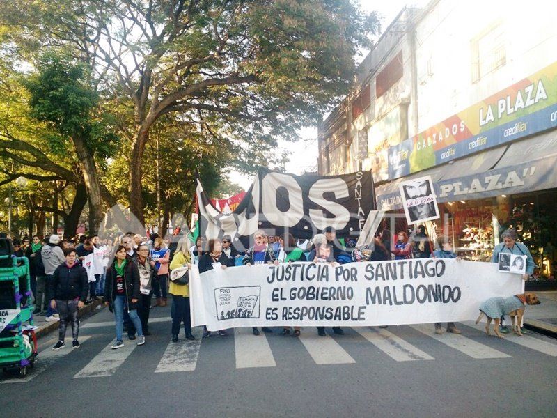 Un año sin Santiago Maldonado: en Santa Fe también se marchó