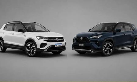 Volkswagen T-Cross vs. Toyota Yaris Cross. Volkswagen T-Cross vs. Toyota Yaris Cross.
