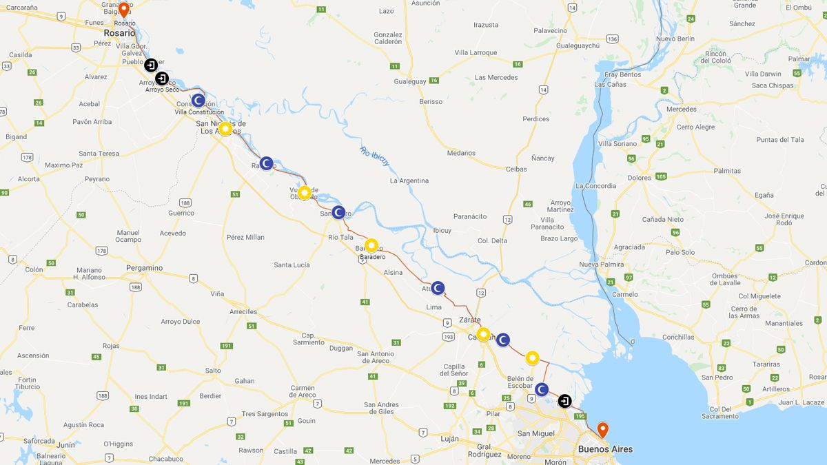 La Multisectorial de Humedales organizó una travesía desde Rosario hasta Buenos Aires para reclamar por una ley que proteja a esos ecosistemas.