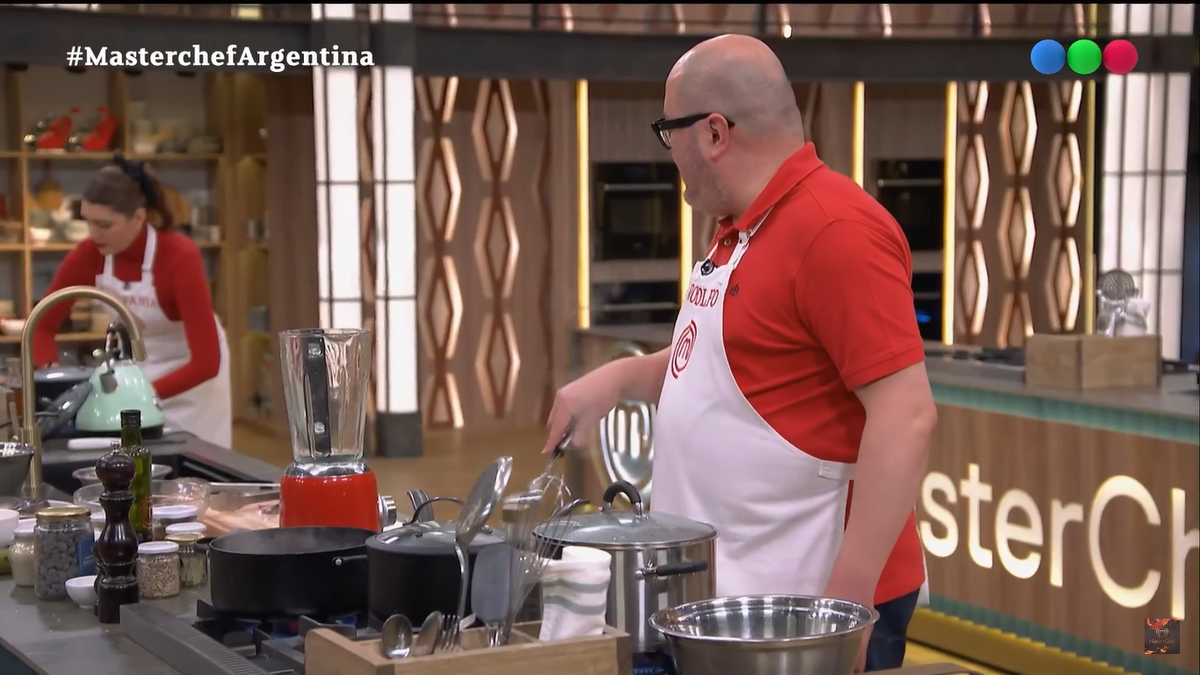 Los usuarios criticaron a Rodolfo de MasterChef. Los usuarios criticaron a Rodolfo de MasterChef.
