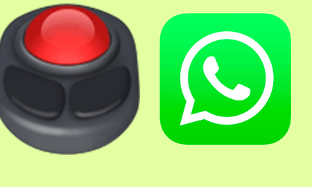 ¿Sabes qué es el extraño emoji del botón rojo de WhatsApp?