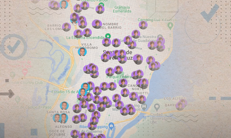 Así se votó en la ciudad de Santa Fe. Así se votó en la ciudad de Santa Fe.