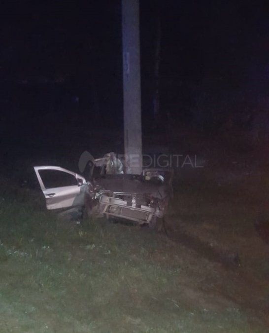 Dos muertos por un brutal accidente en el kilómetro 9 de la ruta provincial N° 1